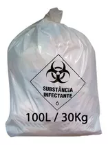 Saco De Lixo Infectante 100 Lt C/ 100 Resistente Hospitalar