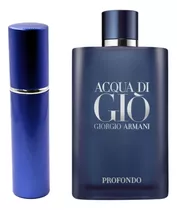 Decant 10 Ml Acqua Di Gio Profondo  Edp Ojo Con Envió Grati