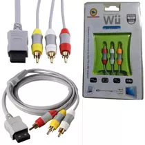 Cable Av Audio Y Vídeo 3 Rca De 180mt Para Nintendo Wii U 