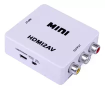 Caja Convertidora De Video Tm De Hdmi A Rca 720p/1080p