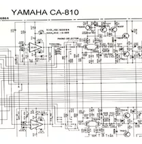 Esquema Amplificador Yamaha Ca 810 Ca810  Em Pdf Via Email