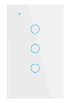 Interruptor Apagador Luz Pared Wifi Smart Homekit  De 3 Vias