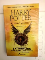 Harry Potter Y El Legado Maldito J.k Rowling
