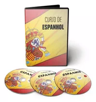 11 Cursos De Espanhol Em Vídeoaula Áudios Textos - 9 Dvds