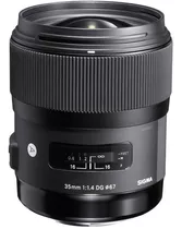 Sigma 35mm F/1.4 Dg Hsm Art Lens For Canon Ef