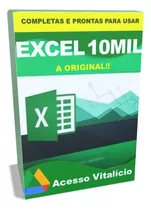 Pacote 10mil Planilhas Excel Editáveis+ Brindes Frete Grátis