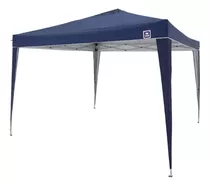 Tenda Gazebo Sanfonado Articulada 3x3 Mala Transporte Azul