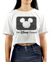 Cropped Oversized Mickey Mouse Disney Channel
