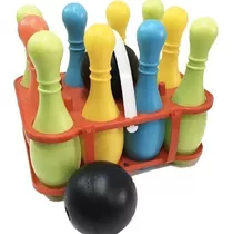 Juego De Bowling De Juguete Bowling Duravit Bolos