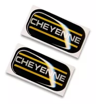 Emblema Parales Cheyenne, Silverado, Bronco V8, Blazer.