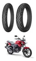 Jgo Cubierta Moto 110/80-17 + 90/90-17 Tl Honda Invicta 150