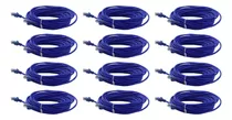 Pack 12 Cables De Red Utp 10 Metros Cat5 Patch Cord