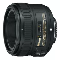 Lente Nikon Af-s 50mm 1.8g + Parasol + Bolso  / Garantia / Factura A Y B / Envio Gratis / Stock