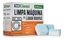 12 Tabletes Pastilhas Limpa Maquina De Lavar Roupa Tabclean