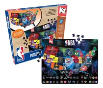 Quebra Cabeça Puzzle Play 500 Pç Nba Basquete Chicago Lakers