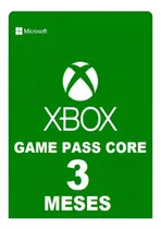 Xbox Game Pass Core 3 Meses [ Codigo Digital México ]