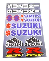 Calco Calcomania Sticker Suzuki Continental Circus Motos