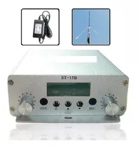 Transmisor Fm 15 Watts Con Antena Original Gp  Multibanda