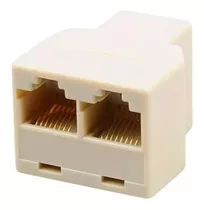 Adaptador Divisor Ethernet Rj45 1 Jack A 2 Jacks Cat5 Cat6 