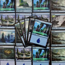 Cartas Magic : Islas X20 Tierras Basicas Azules ! Mtg Bsas