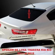 Spoiler De Luna Posterior Kia Rio Sedan 2011 2016 Original