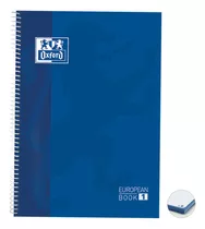 Caderno Universitário Oxford 1 Matéria Capa Dura Cores Vivas Cor Azul