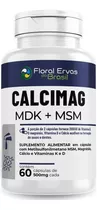 Calcio Con Magnesio + Vitaminas K E D  60 Capsulas 