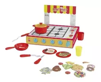 Kit Cozinha Infantil - Mini Chef - Fogãozinho E Utensílios 