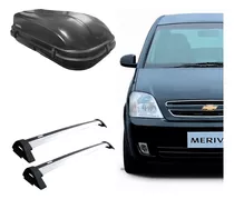 Kit Maleiro Meriva Bagageiro 600l + Rack