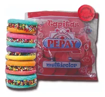 Tapitas P/ Alfajores Rojo X250gr Pepay