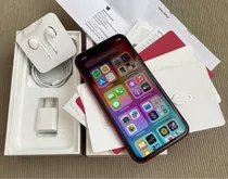 iPhone XR 128gb Red Caixa Nota Raridade Completo Impecável!!