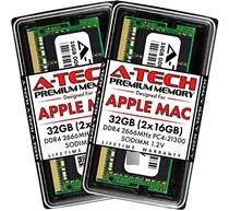 Kit A-tech 32 Gb (2 X 16 Gb) Ram iMac Y Mac Mini (2018, 2019