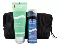 Biotherm Homme Gel De Ducha 75ml + Foam Shave 50ml + Trousse