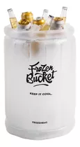 Frapera Inflable Frozen Bag Bucket Hielera Balde Inflable Color Transparente