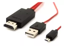 Adaptador Cable Mhl Micro Usb A Hdmi Samsung S4 S5 S6 Note