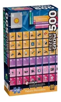 Puzzle 500 Peças Tabela Periódica