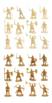 400 Peças Layout De Cavaleiro Medieval Soldado Dioramas