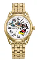 Citizen Disney Minnie With Flowers Fe7093-57w .... Dcmstore Color De La Correa Dorado