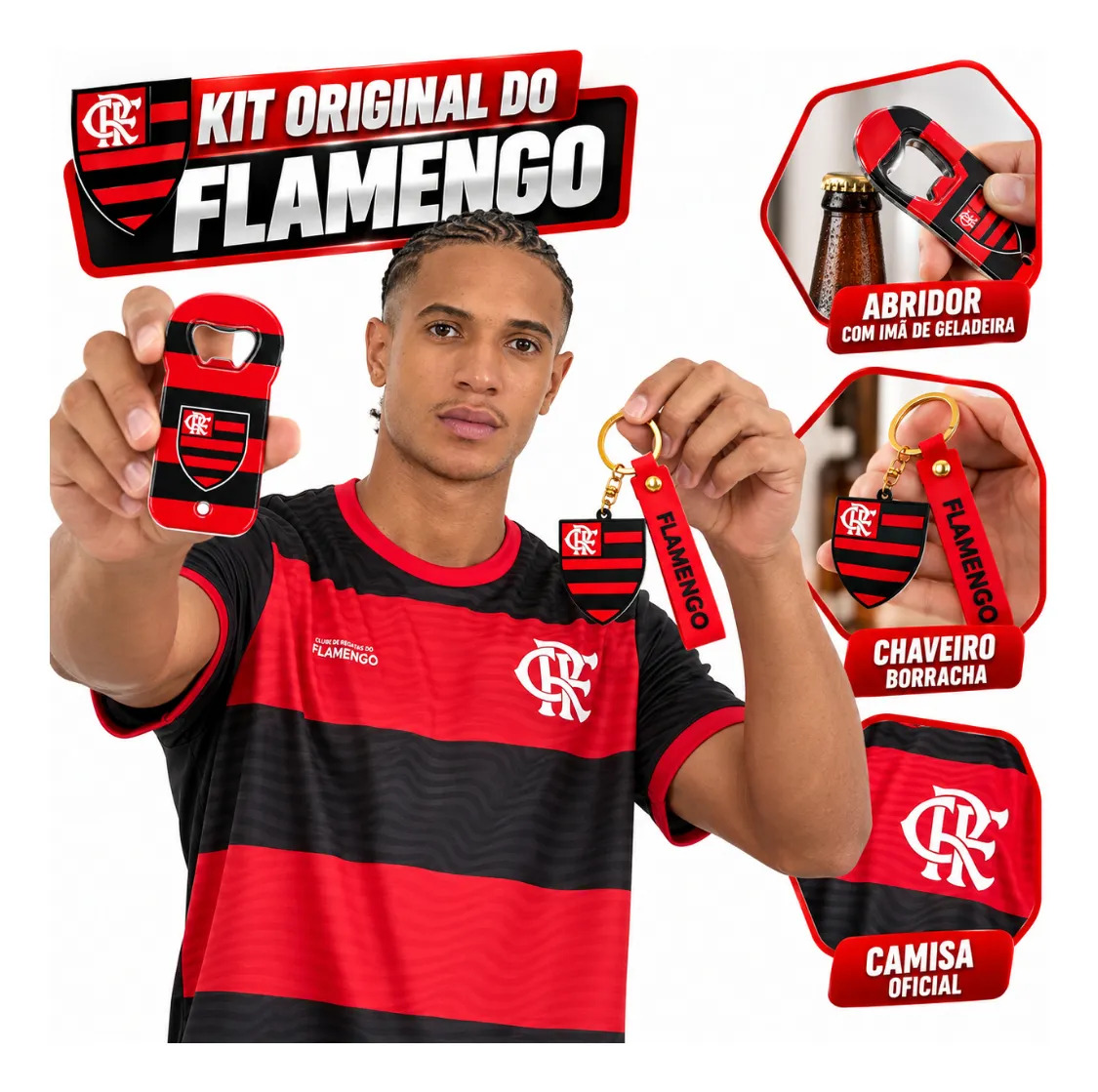 Kevin Sports Flamengo | Mercado Livre