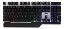 Kit Com Teclado E Mouse Gaming Usb Rgb Iluminado