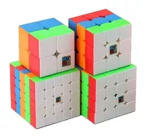 Cubo Mágico Moyu Mf2s+ Mf3rs+ Mf4s+ Mf5s + Pyraminx Yuxin