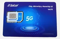 Chip Para Modem Telcel 4g Lte  Internet En Casa 