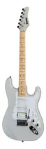 Guitarra Eléctrica Strato Kramer Focus Vt-211s Color Gris Orientación De La Mano Diestro