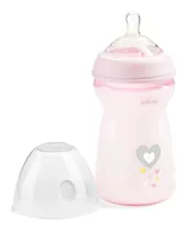 Biberón Chicco 330ml Rosa Para 6 Meses Niña