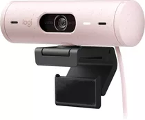 Webcam Logitech Brio 500 Rosa Camara Web Full Hd 1080p