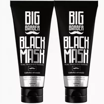 Removedor Cravos Big Barber 120ml Black Mask Pacote 2 Unidad