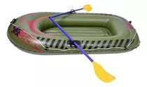 Bote Inflable Para 2 Personas Con Bomba De Pie Y Remo