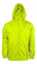 Campera Rompeviento Impermeable Unisex Super Liviana Capucha