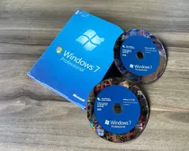 Box Cd Microsoft Windows 7 Professional 64/32 Bits Original