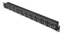 Patch Panel Poe Fast Alimentação 12v Até 48v - 10 P. 90°